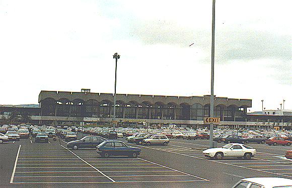 The terminal building as it was around 1984